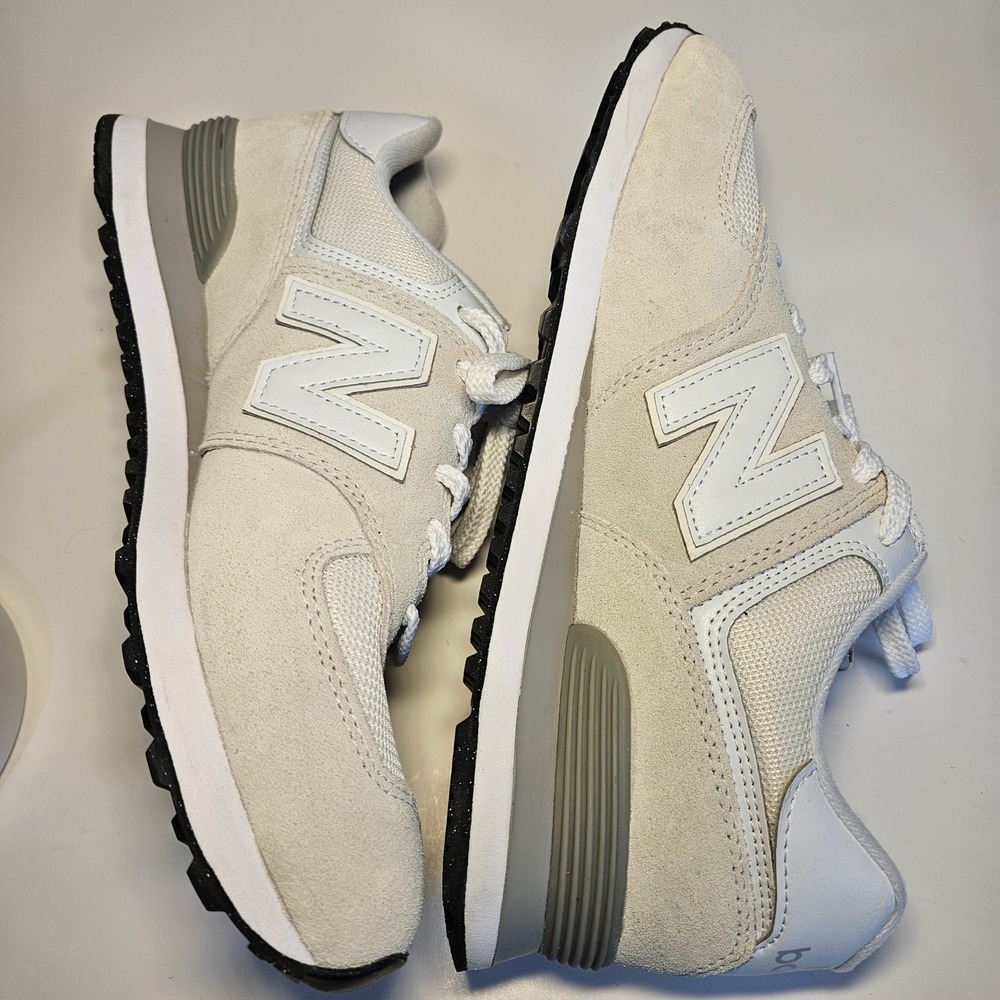 New Balance 574 Core Nimbus Cloud White Mens Sneakers Size 10.5 - Picture 6 of 8